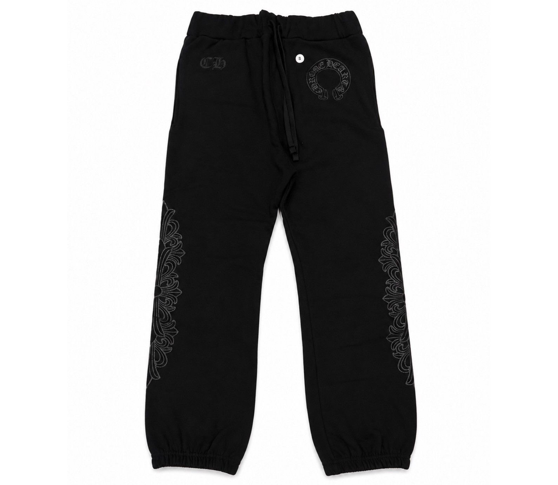 Chrome Hearts 'Floral' Sweatpants *Online Exclusive* (Black)