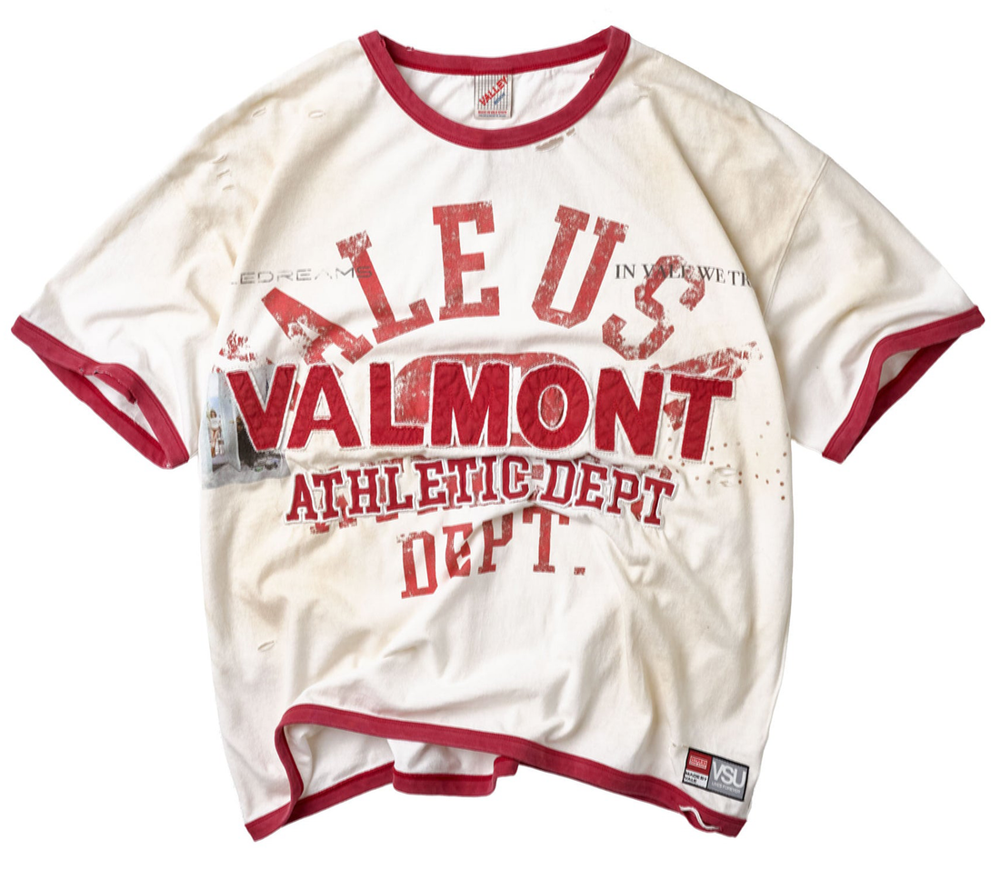 Vale 'Valmont' Ringer Tee (White)