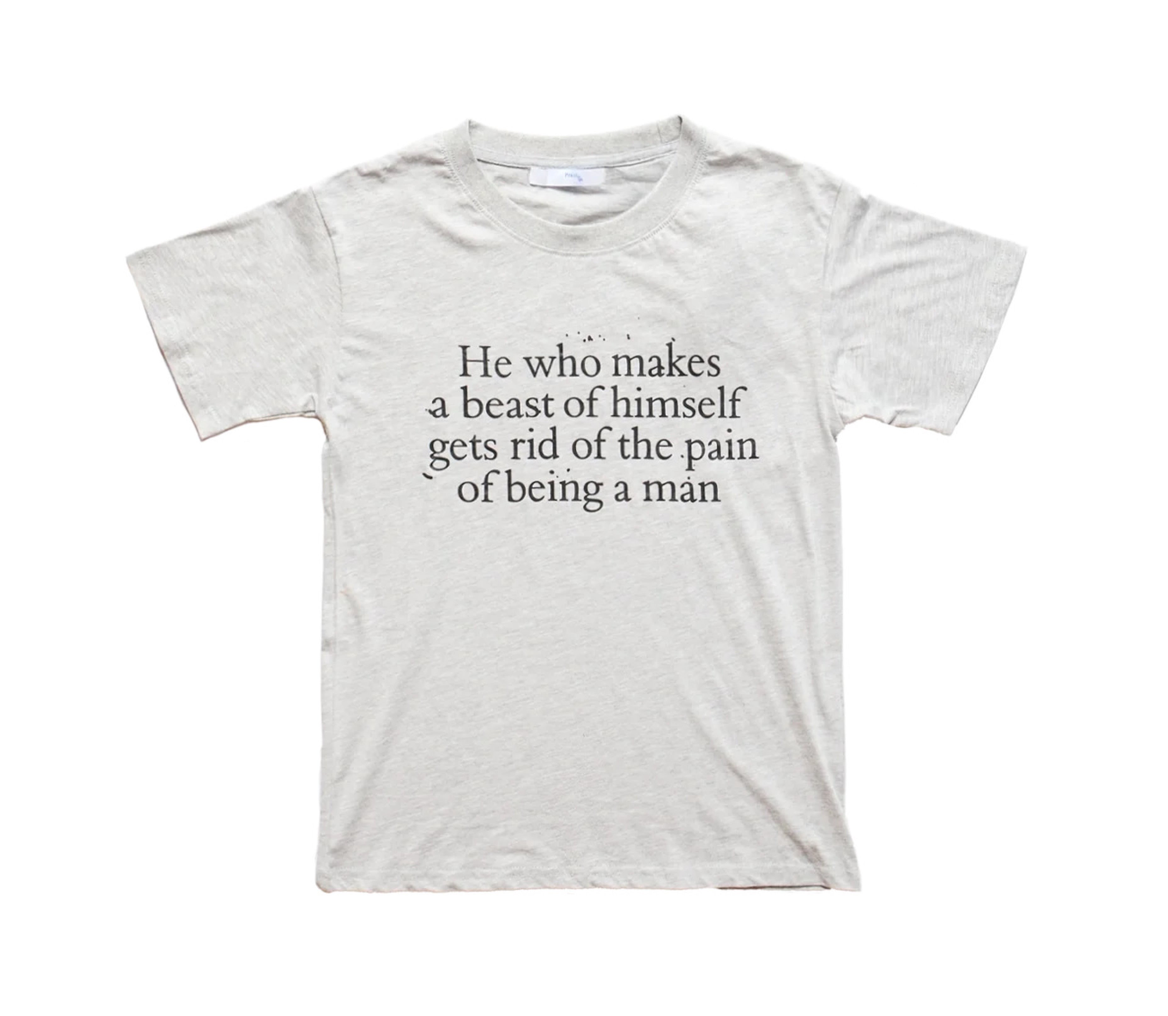 Praying 'Beast' Tee (Grey)