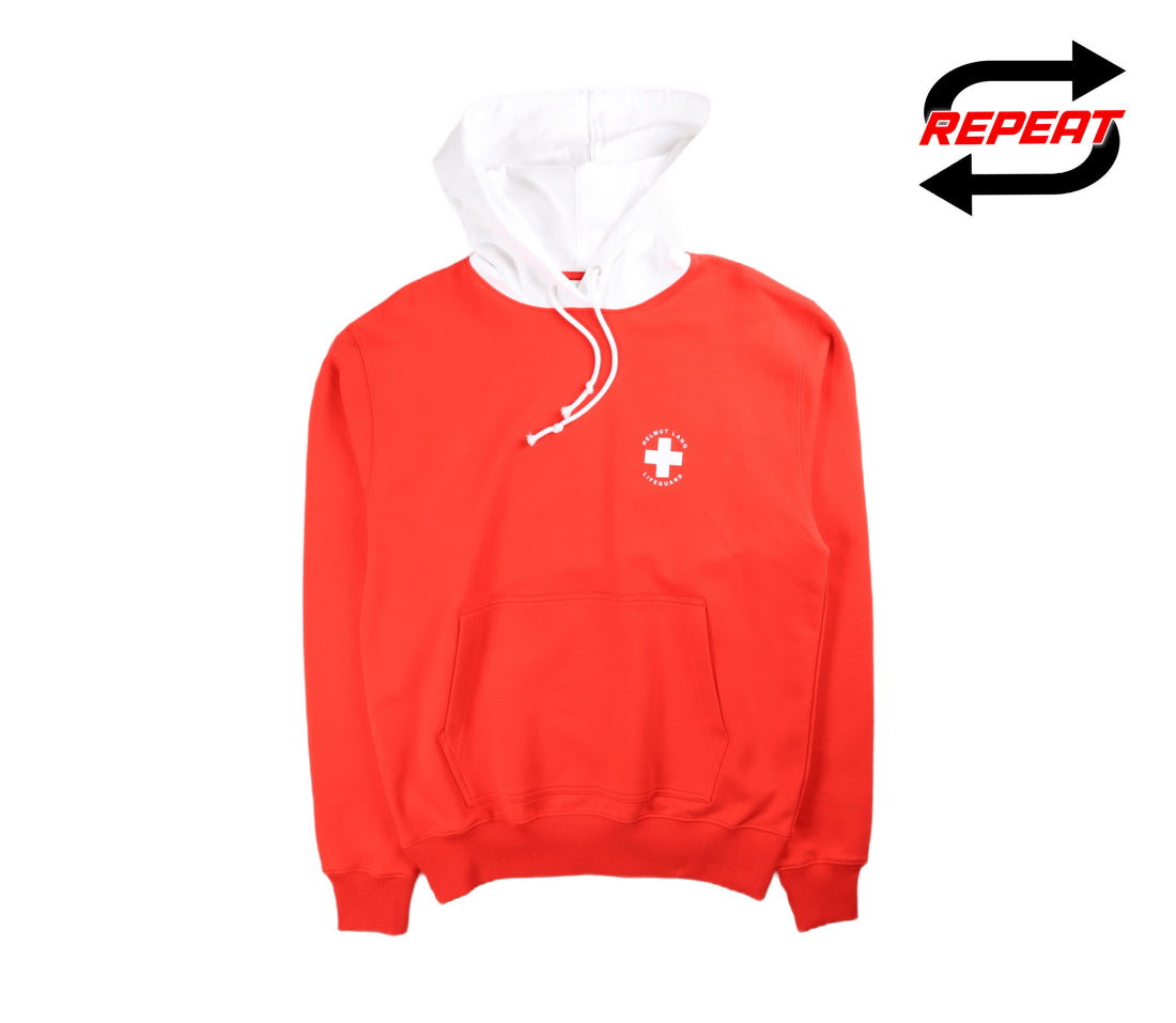 Helmut Lang 'Lifeguard' Hoodie (Red)