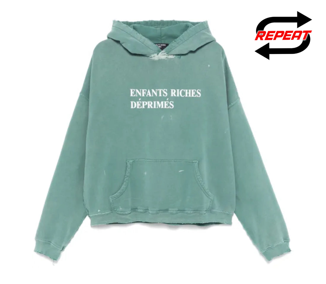 Enfants Riches Deprimes ‘Logo’ Hoodie (Green)