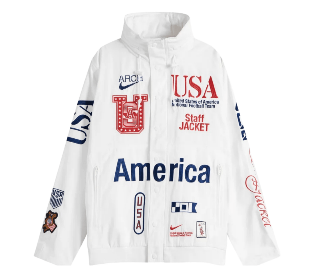 Nike x USMNT x V.A.A Woven Staff Jacket (White)