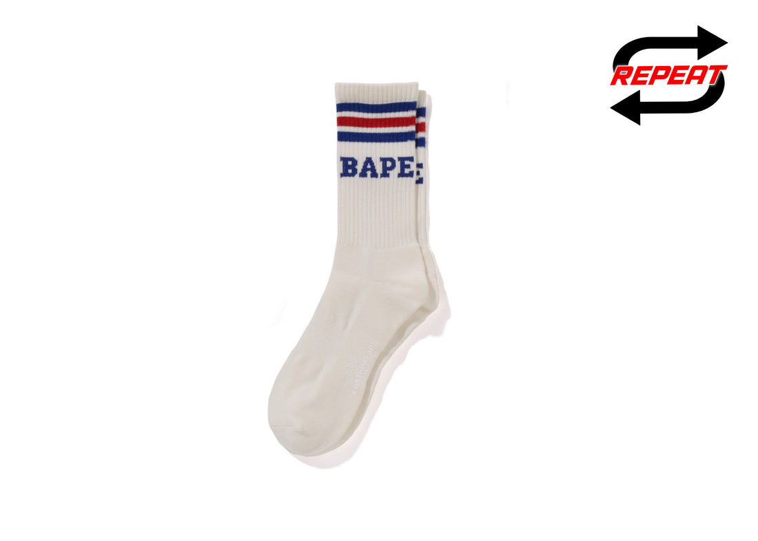 A Bathing Ape 'Stripe' Socks