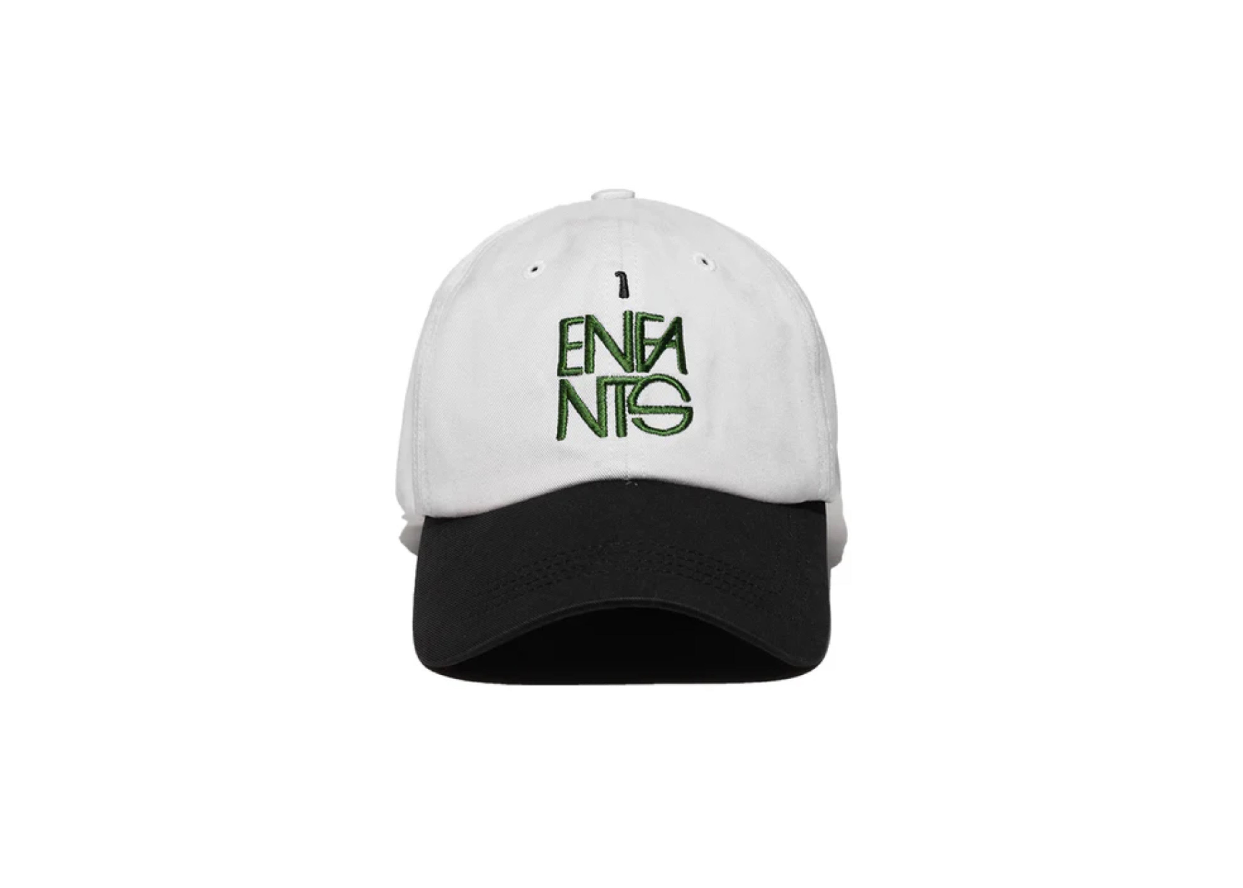 Enfants Riches Deprimes 'Avant' 6 Panel Hat (Ivory/Green)