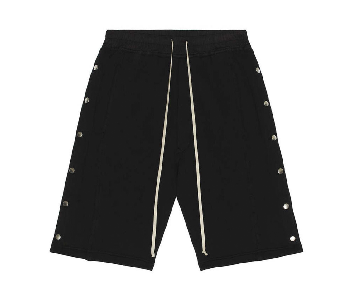 Rick Owens DRKSHDW 'Wide Pusher' Shorts (Black)
