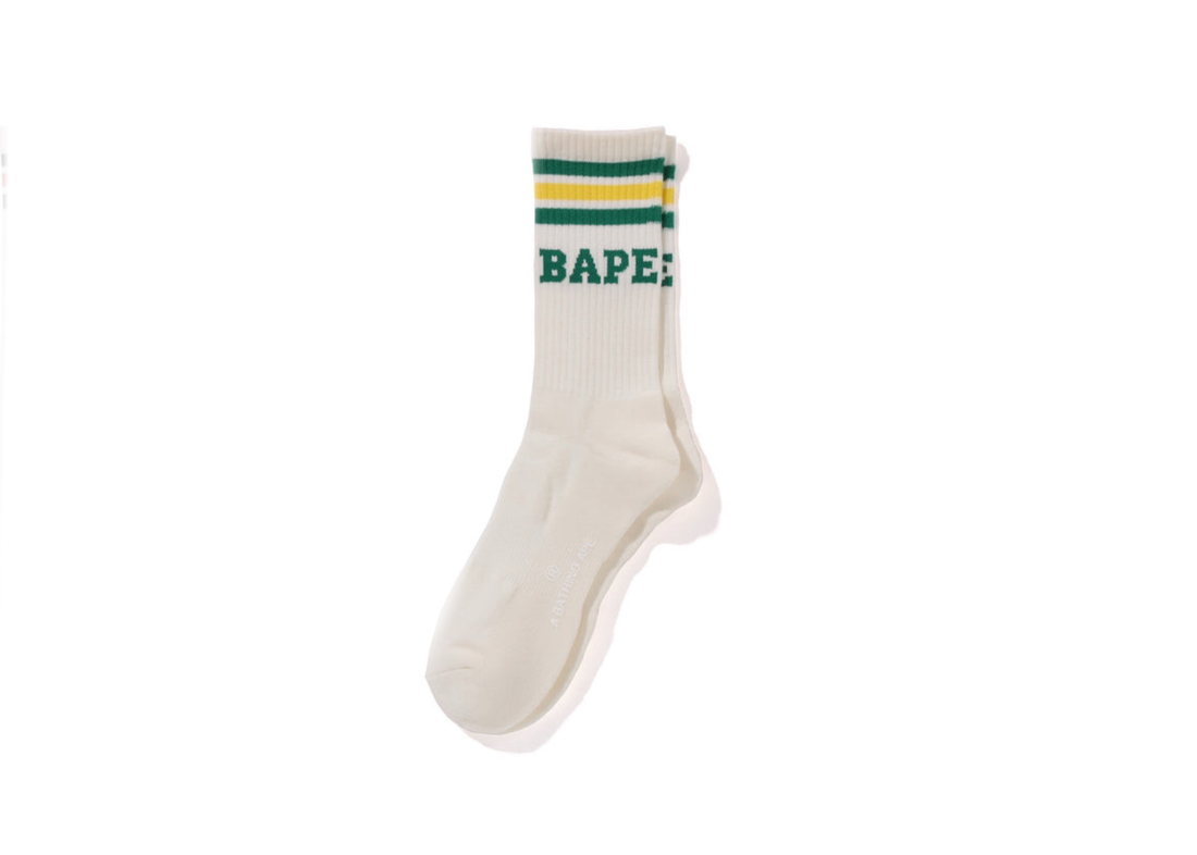 A Bathing Ape 'Stripe' Socks