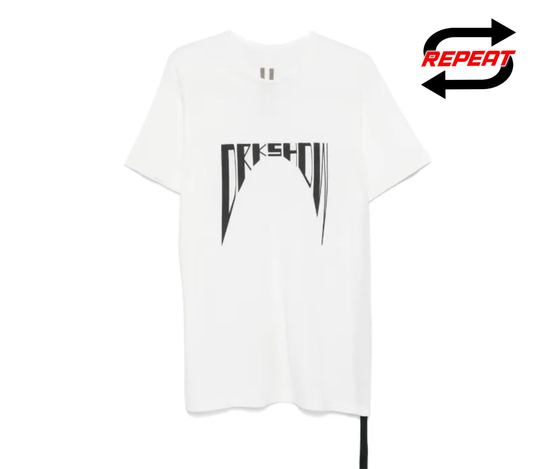 Rick Owens DRKSHDW Cut & Sew Tee (White)