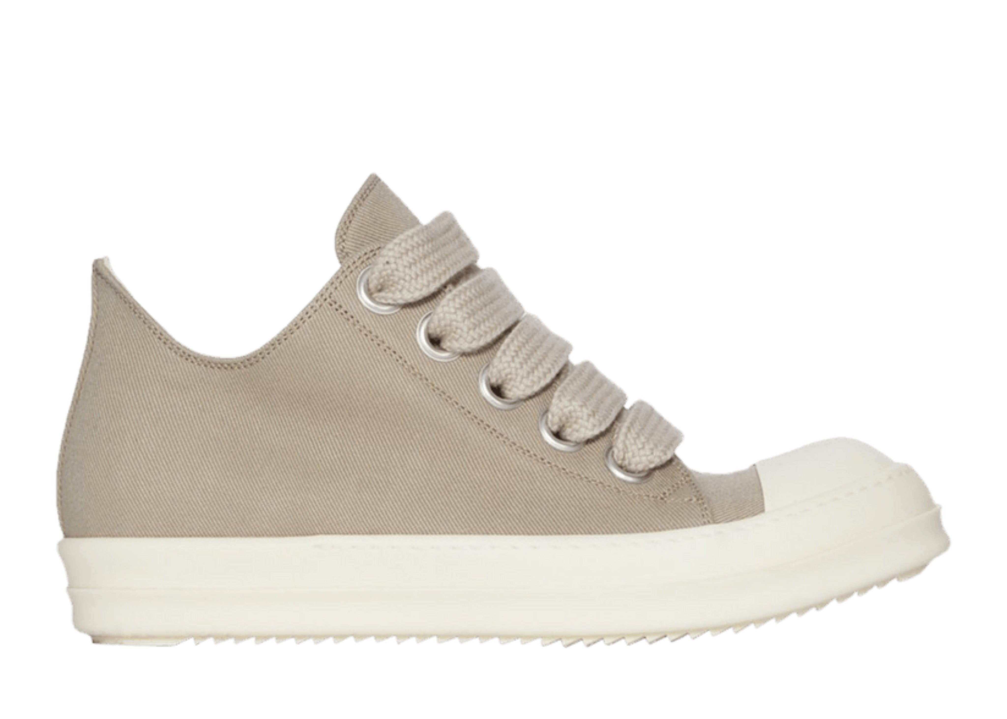Rick Owens Jumbolace DRKSHDW Low Sneaks (Dirty Pearl)