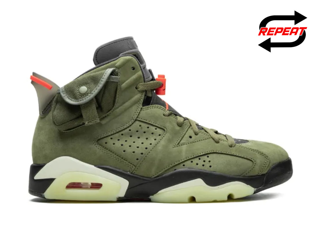 Air Jordan 6 x Travis Scott (Green)