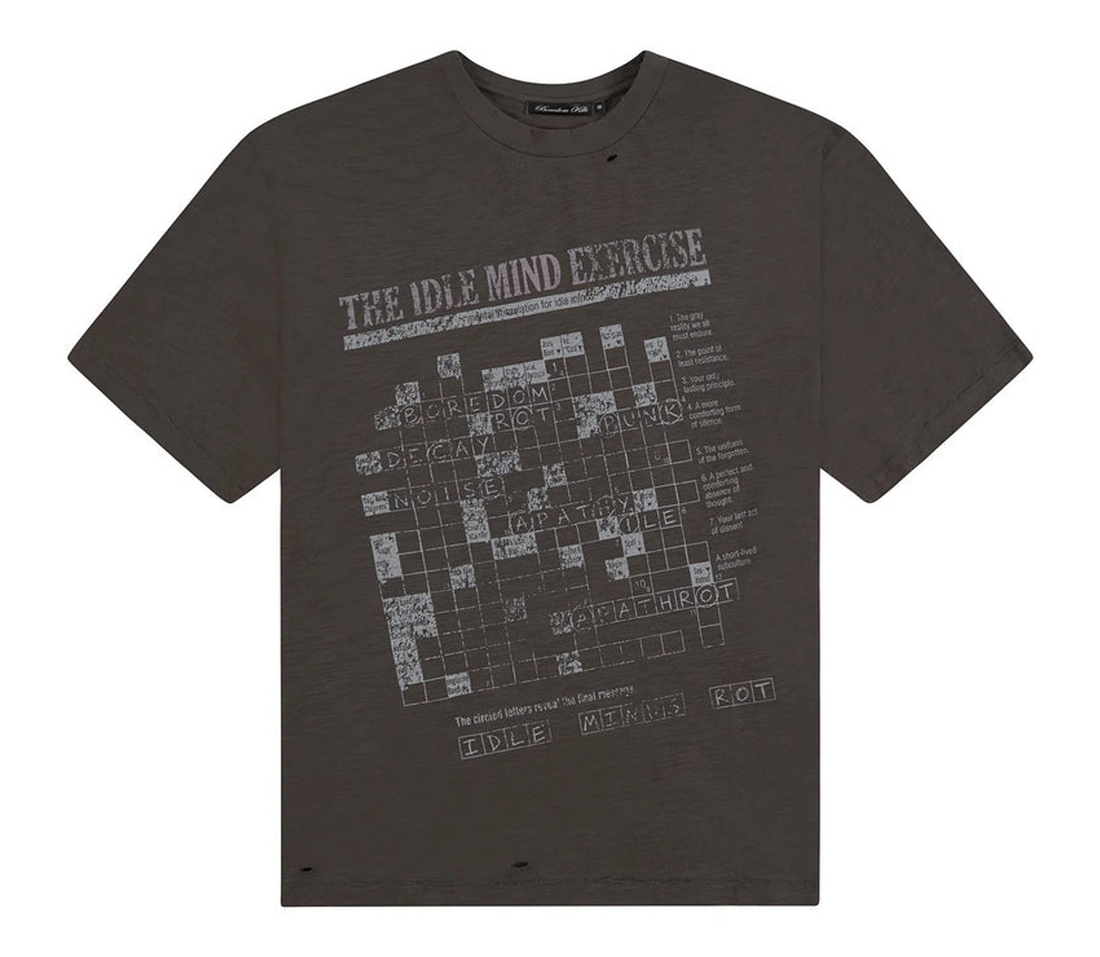 Boredom Kills 'Scramble' Tee (Gray)