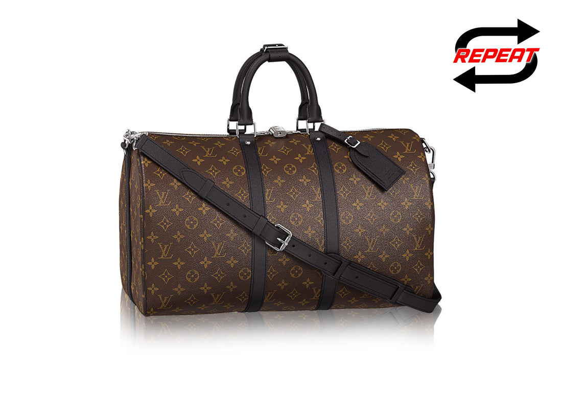 Louis Vuitton Keepall Bandouilere Brown (55)