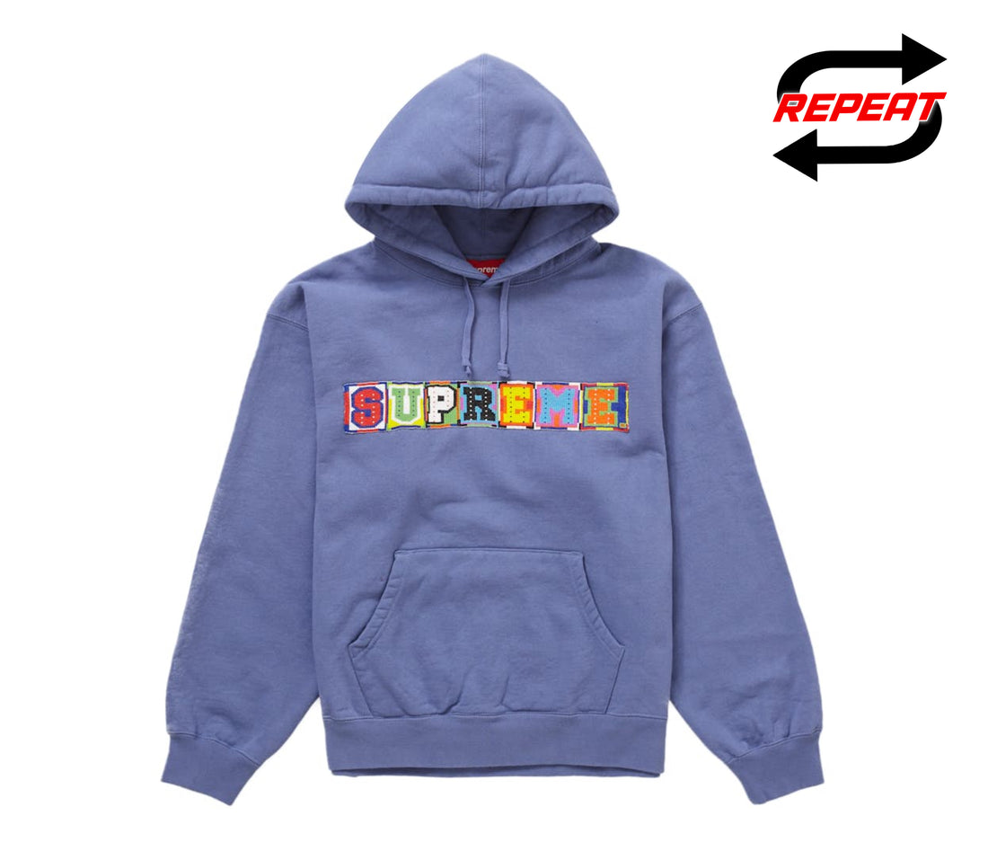 Supreme 'Beaded' Pullover (Blue)