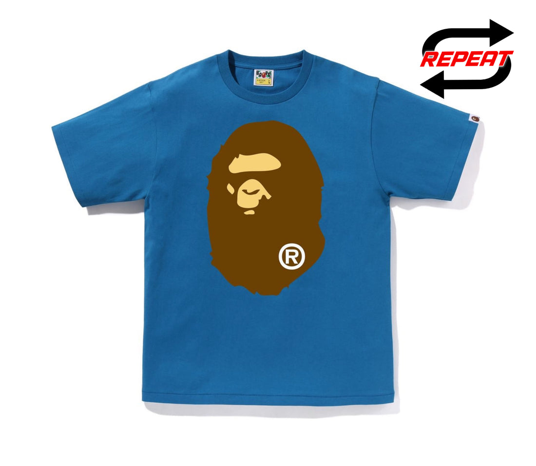 A Bathing Ape 'Ape Head' Tee