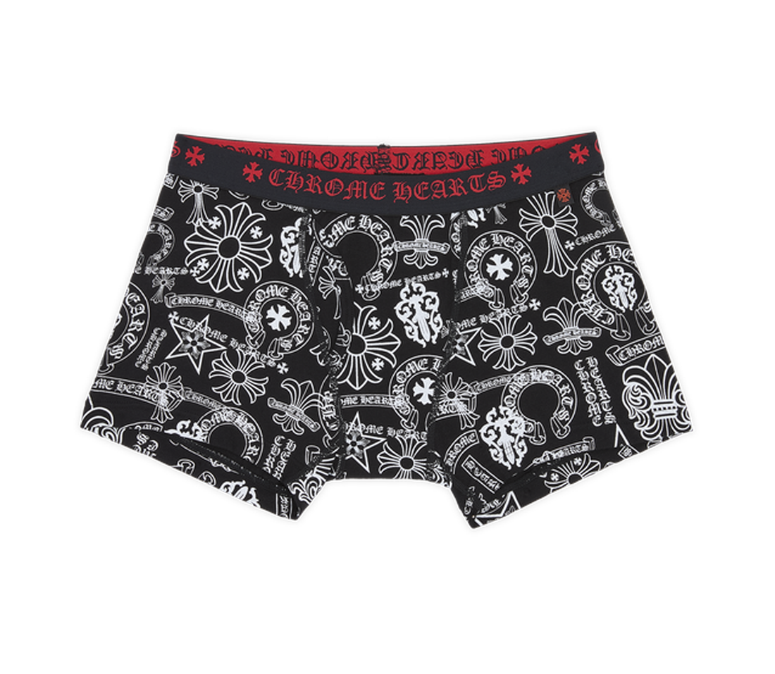 Chrome Hearts 'Mixed Motif' Boxer Briefs (Black)