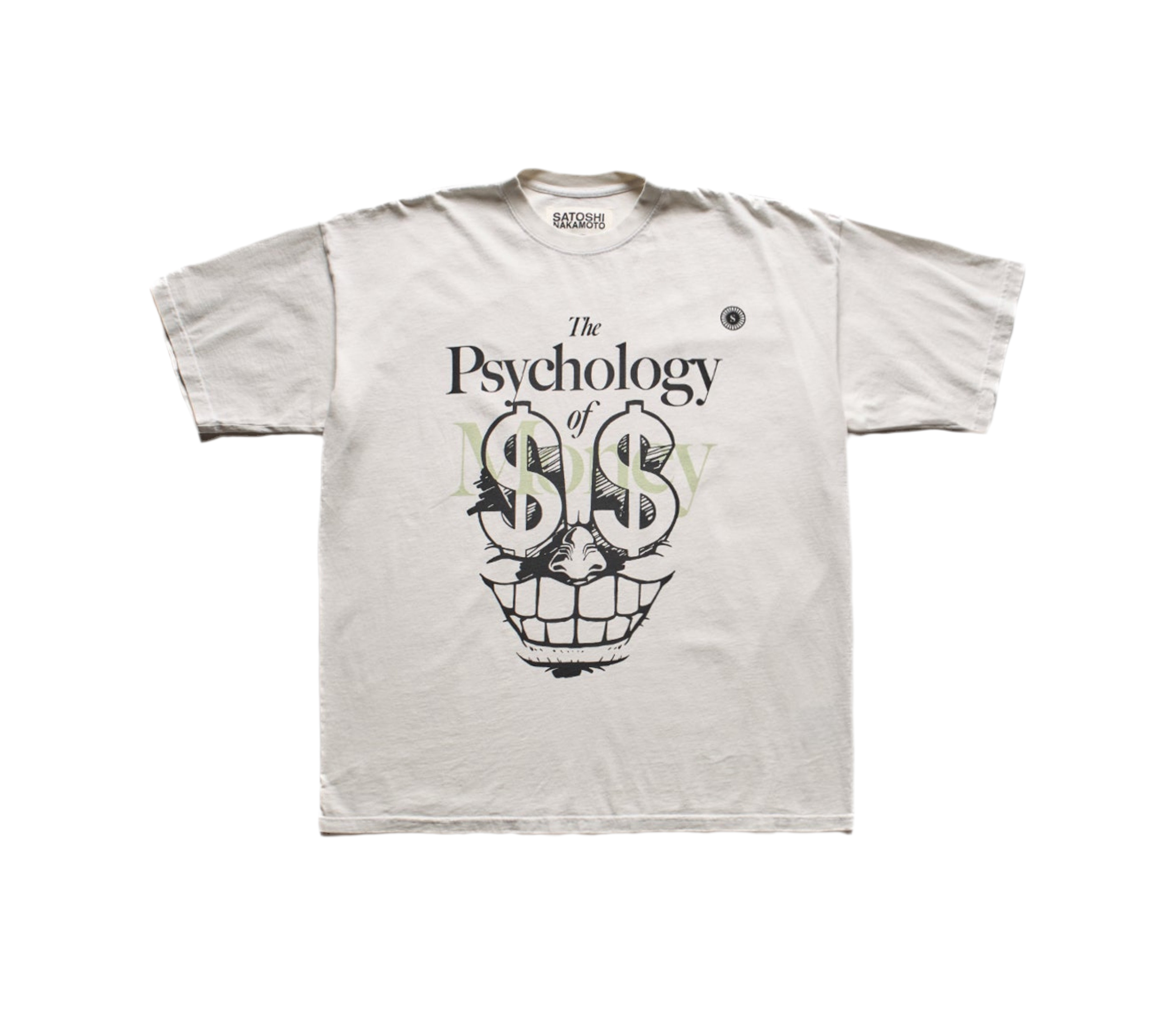 Satoshi Nakamoto 'Psychology' Tee (White)
