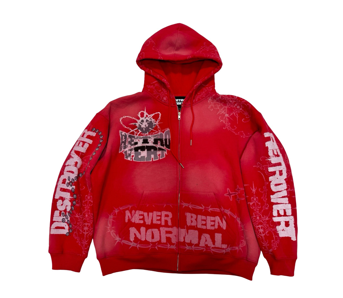 Retrovert 'Destroyer' Pullover (Red)
