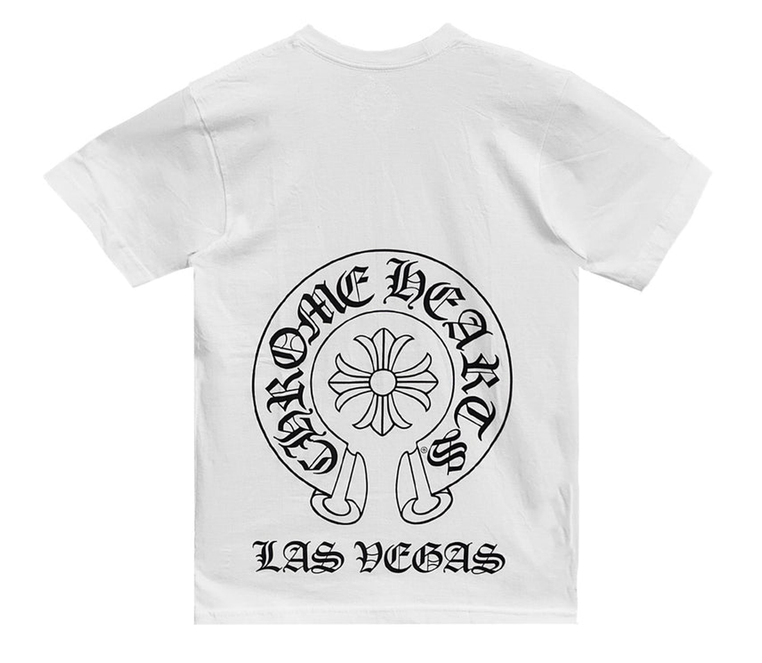 Chrome Hearts 'Las Vegas Exclusive Horseshoe' Tee (White)