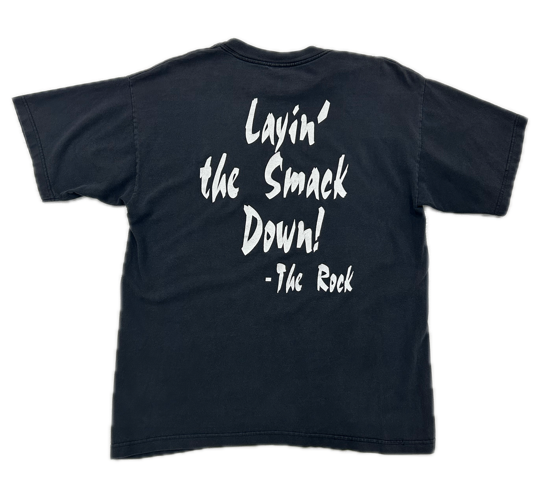 Repeat Vintage 1998 The Rock 'Layin' The Smackdown' Tee