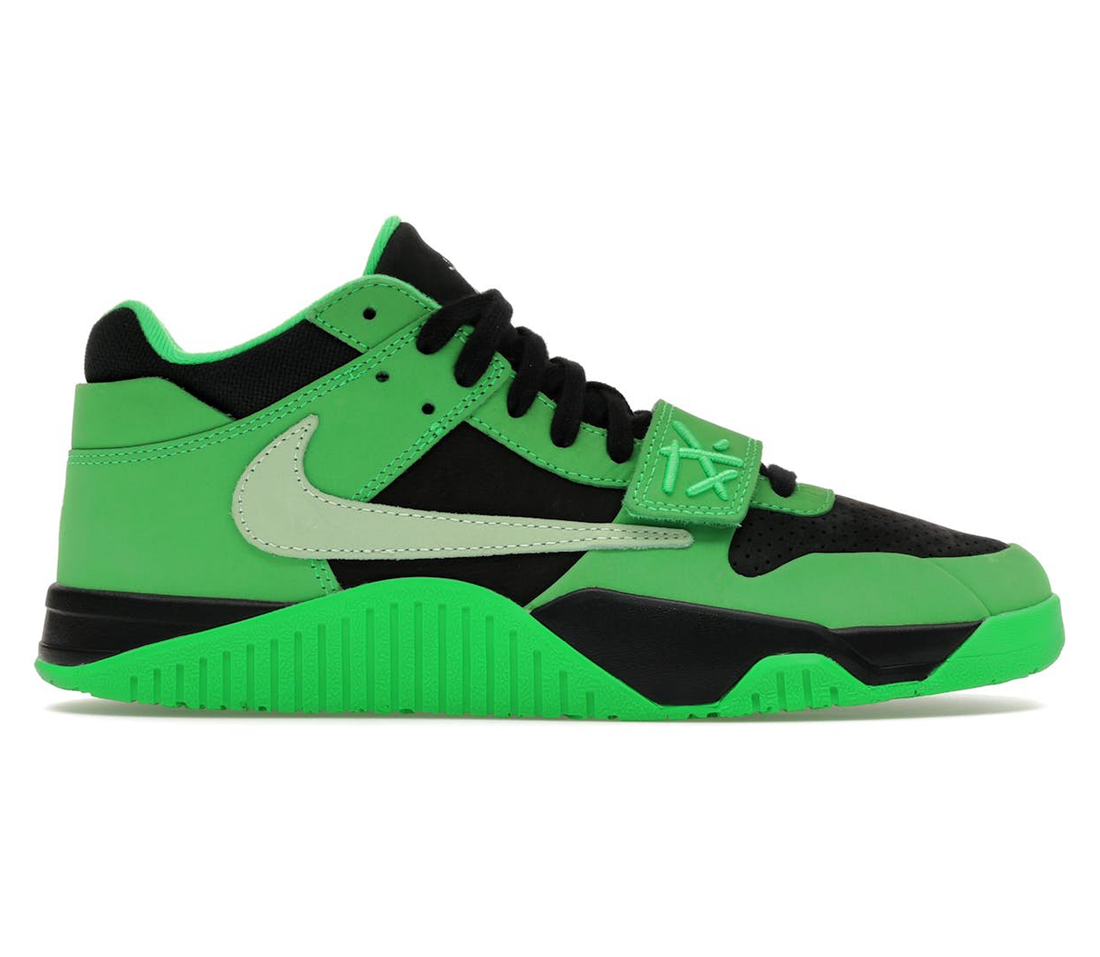 Jordan x Travis Scott CJ1 T-Rexx 'Green Spark' (2026)