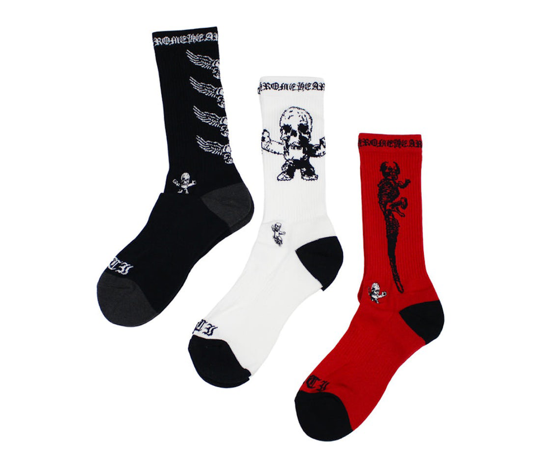 Chrome Hearts x FOTI Sock