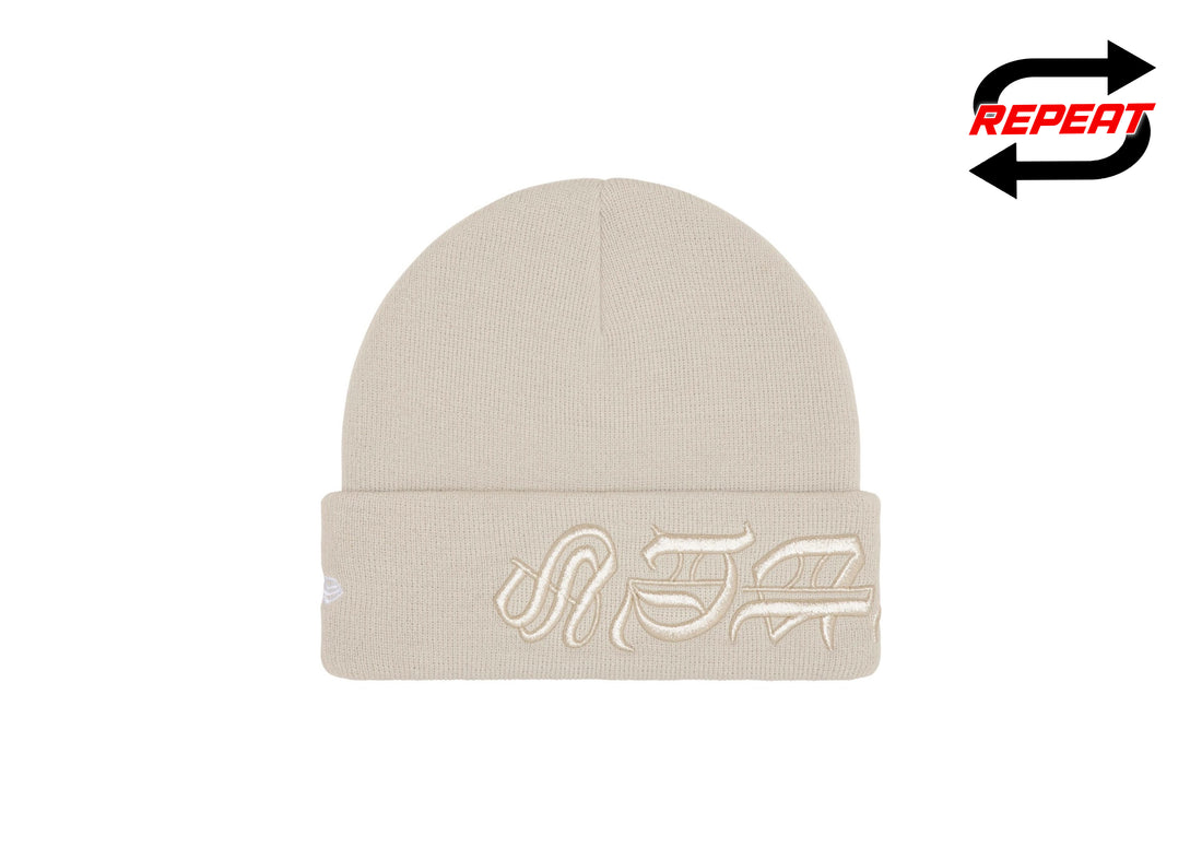 Supreme x New Era ‘Blackletter’ Beanie