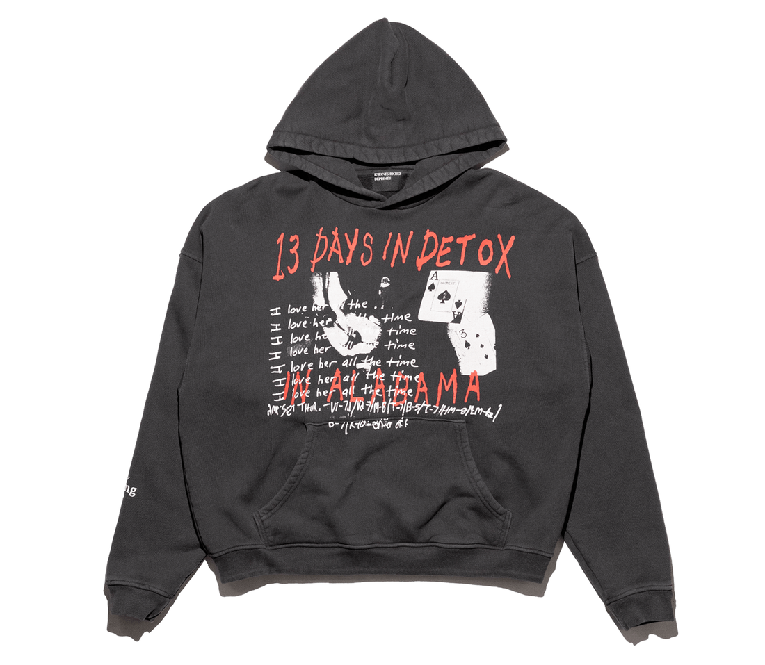 Enfants Riches Deprimes '13 Days In Detox' Hoodie (Black)