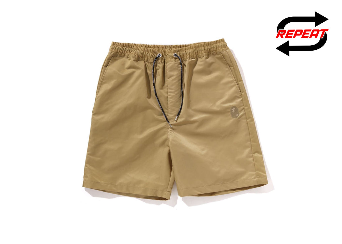 A Bathing Ape 'Khaki Nylon' Shorts