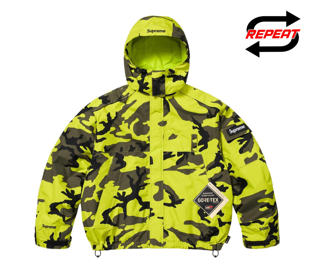 Supreme 2-in-1 Gortex + Quilted Liner Vest (Green Camo)