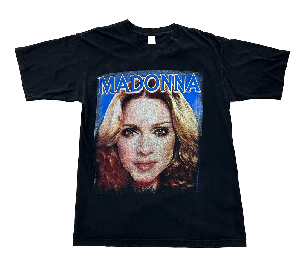 Repeat Vintage '2001 Madonna Drowned World Tour' Tee (Black