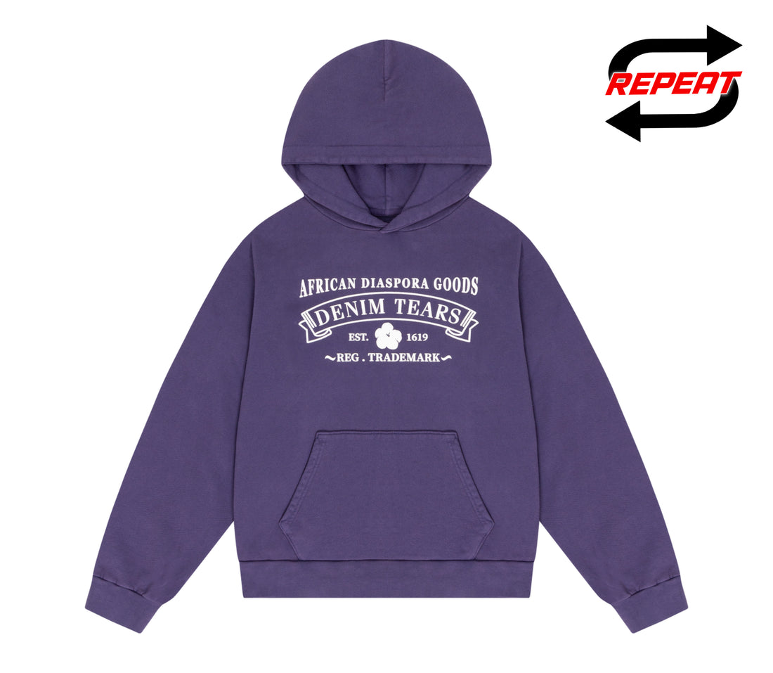 Denim Tears 'ADG' Pullover (Purple)