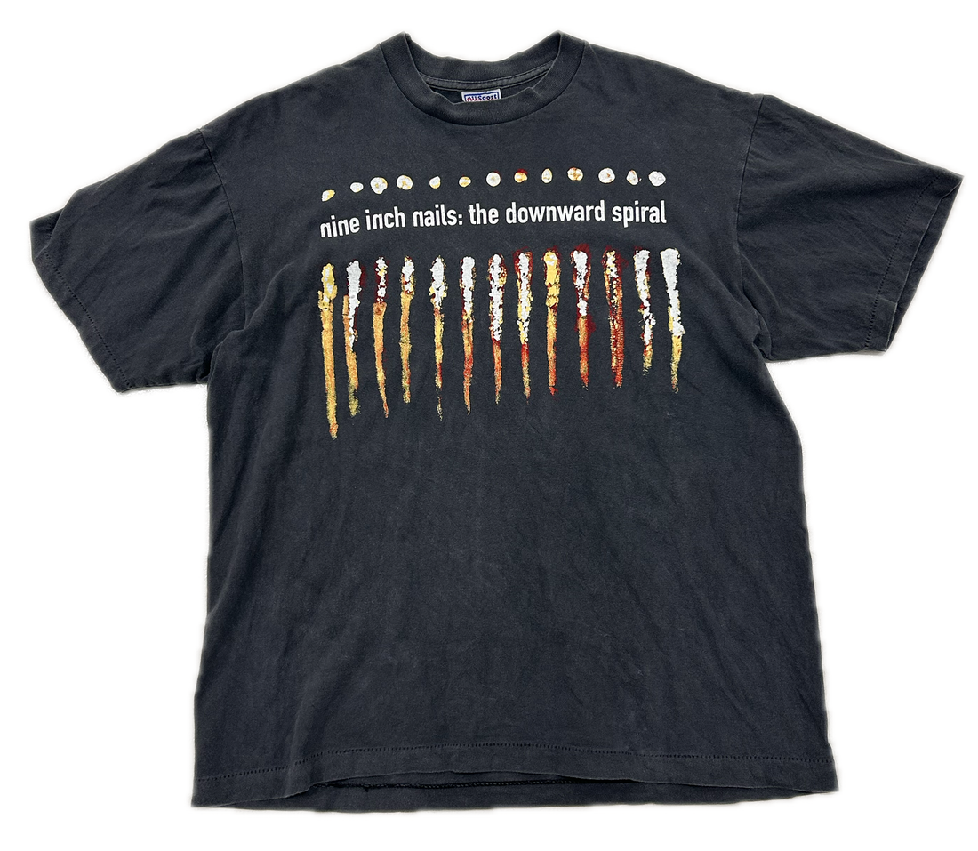 Repeat Vintage Nine Inch Nails 'The Downward Spiral' Tee 1994 (Black)