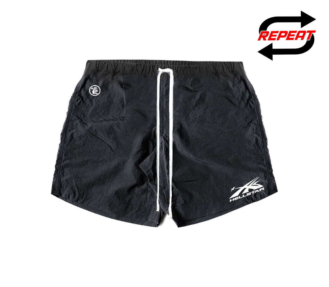 Hellstar Nylon Shorts (Black)