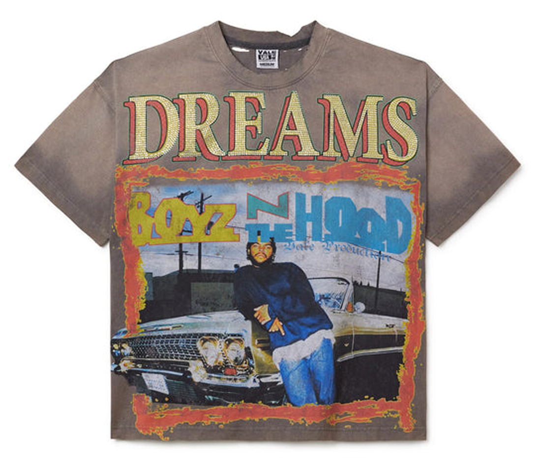 Vale 'Nostalgia' Bling Tee (Grey)
