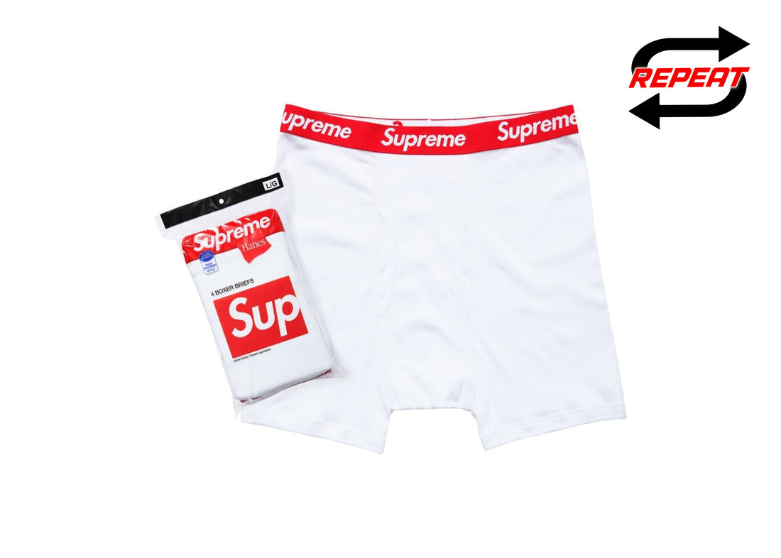 Supreme Boxer Briefs (White)