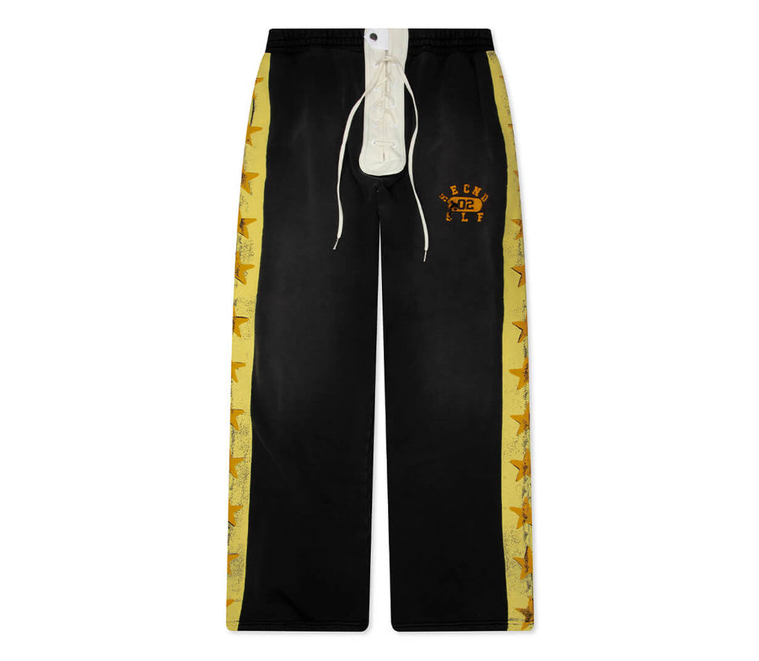 Secnd Slf 'All Star Field Day' Lounge Pants (Black/Yellow)