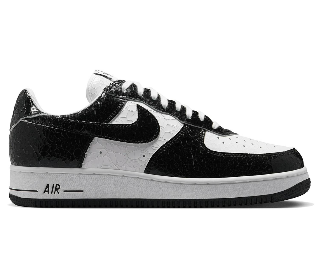 Nike Air Force 1 '01 Cracked Leather' (Black/White)