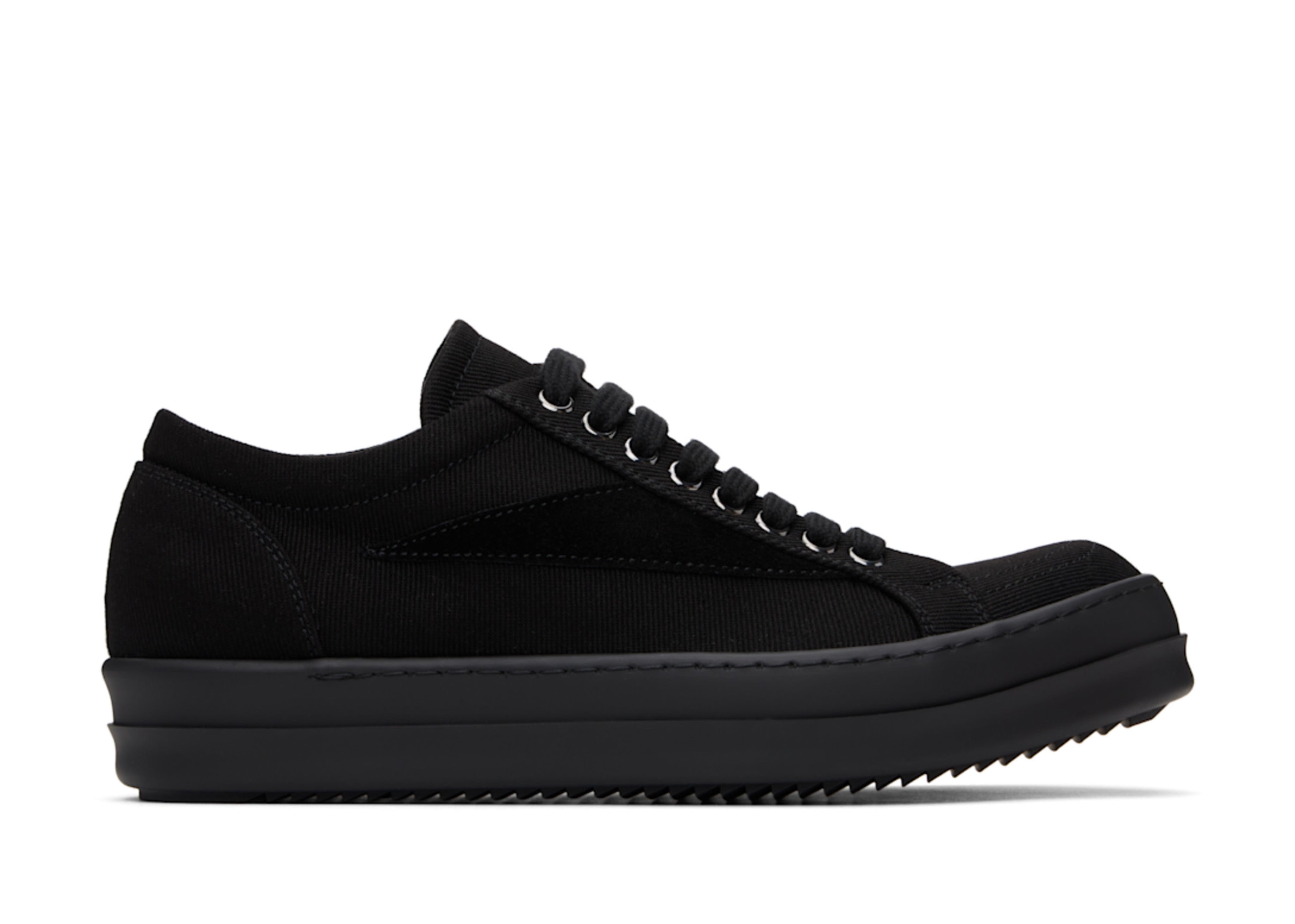 Rick Owens DRKSHDW Vintage Sneaks (Black/Black)