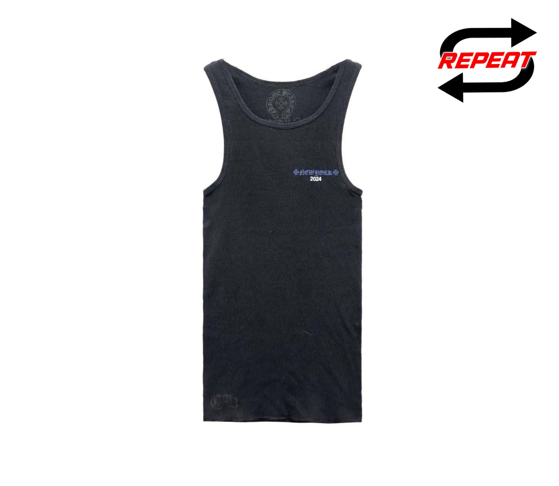 Chrome Hearts 'NYC Exclusive Rolling Stone' Rib Tank (Black)