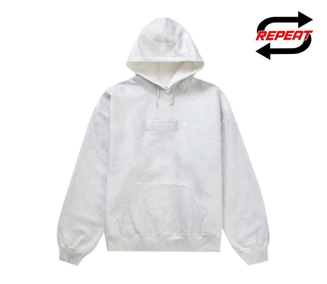 Supreme x Margiela ‘Foil Box Logo’ Pullover (White)