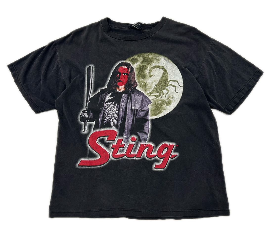 Repeat Vintage Sting WCW Tee (Black) 1997