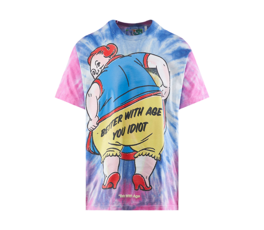 Better With Age ‘Frizzle’ Tie-Dye Tee (Multicolor)