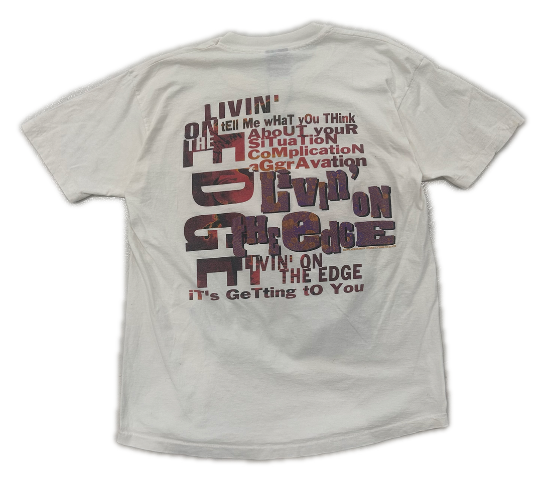 Repeat Vintage Aerosmith 'Get A Grip' Tour Tee 1993 (White)