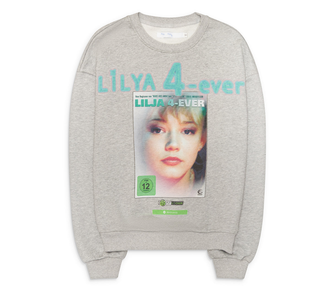 Praying 'Lilya Forever' Crewneck (Grey)