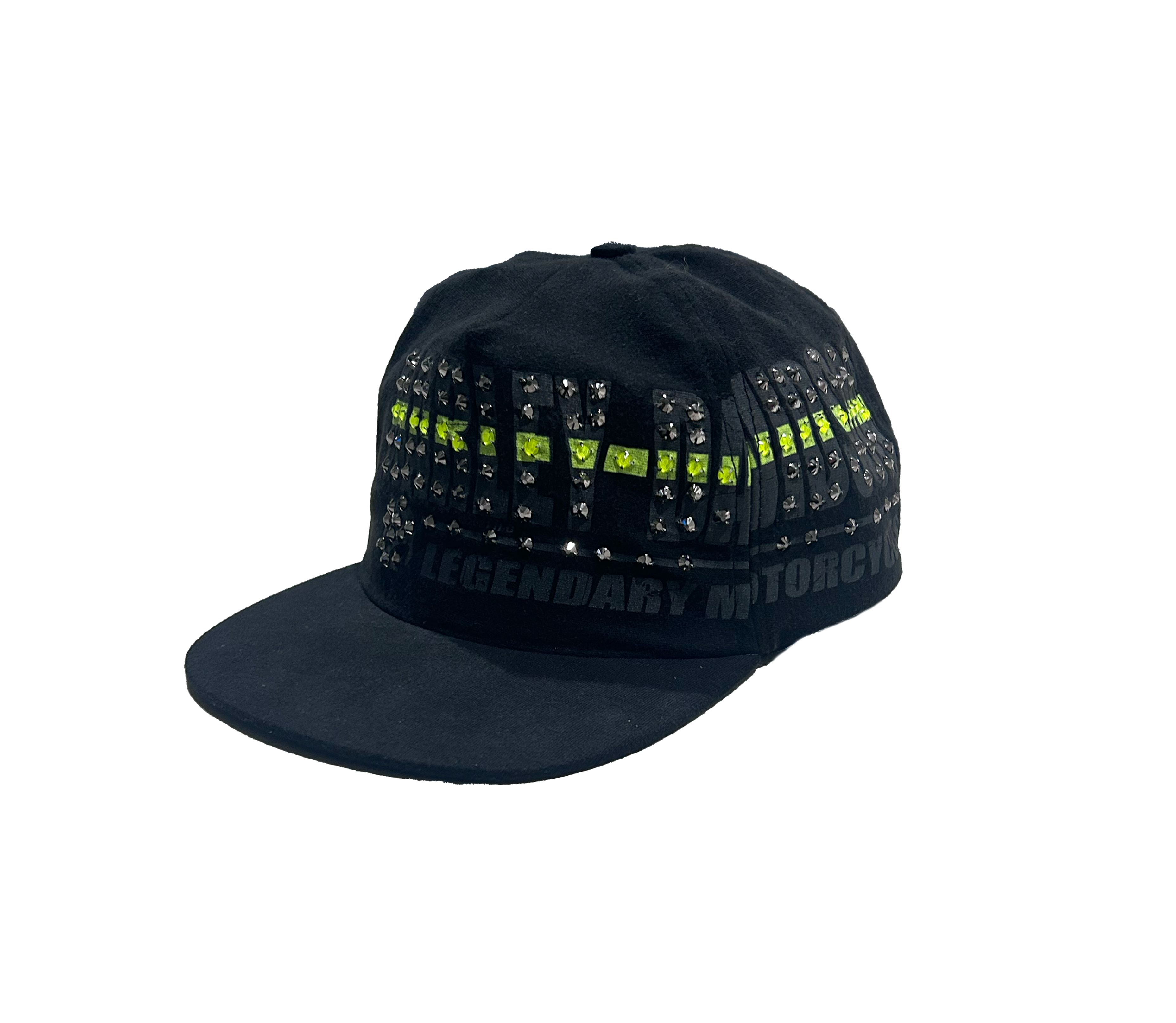 Bossi Vintage Tee 'Rhinestone' Hat (Black)