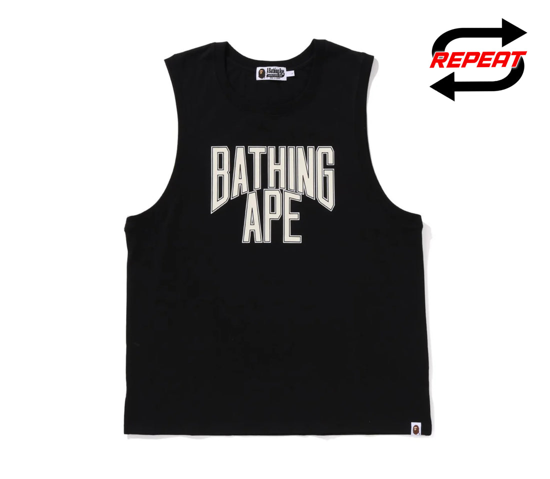 A Bathing Ape 'Summer' Cutoff Tee (Black)