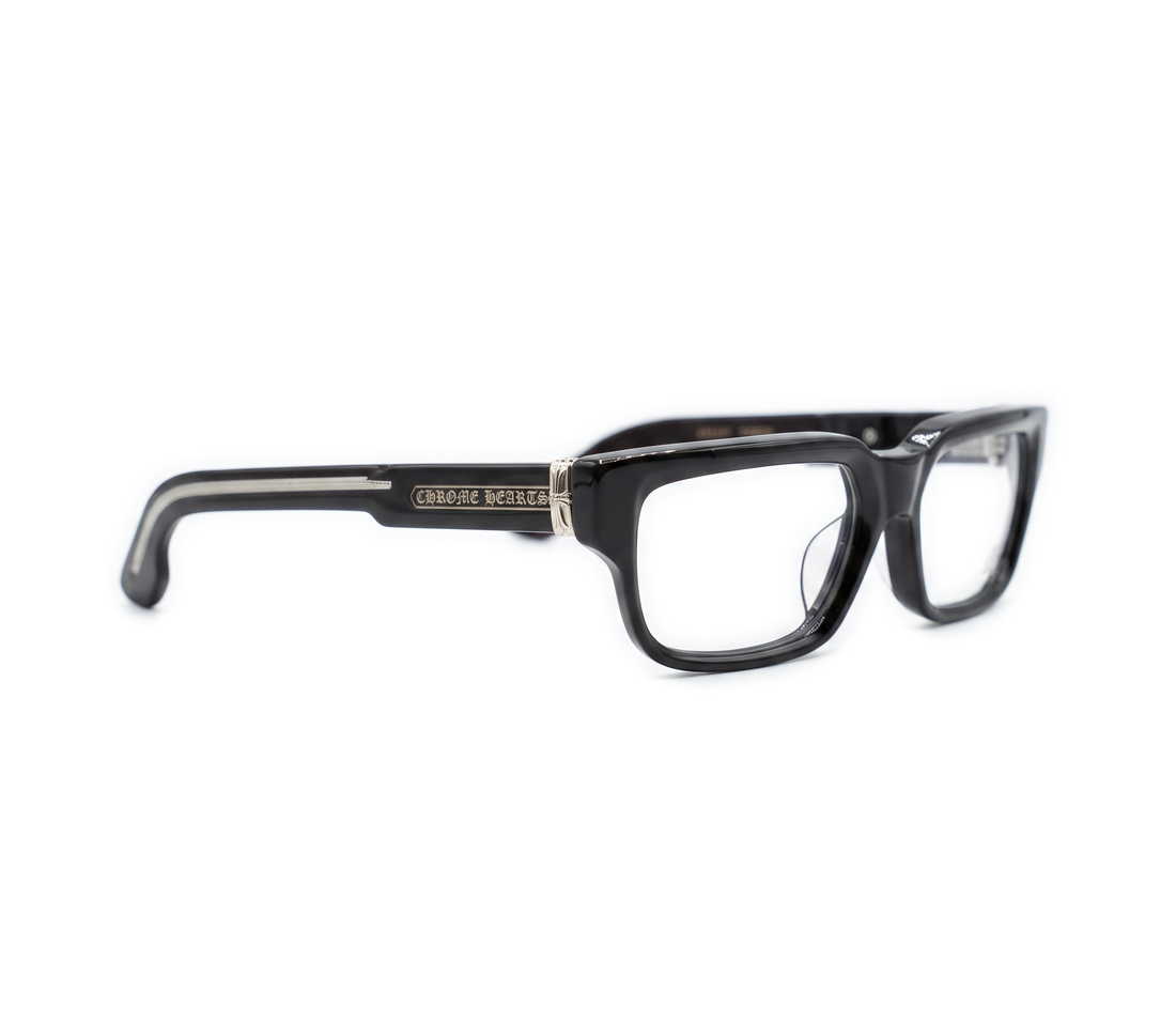 Chrome Hearst 'Gnarlin' Glasses (Black)
