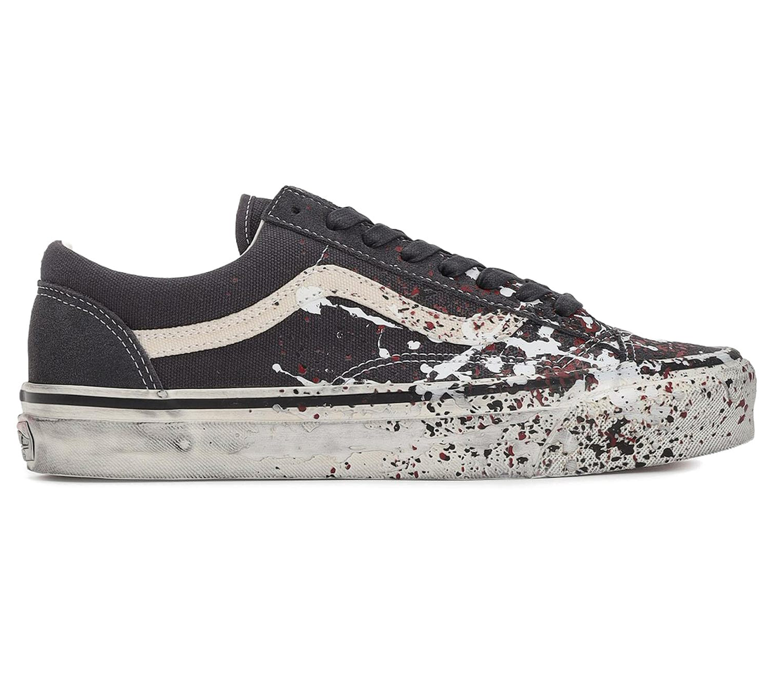 Vans LX Old Skool 36 'Paint Splatter Charcoal Grey'