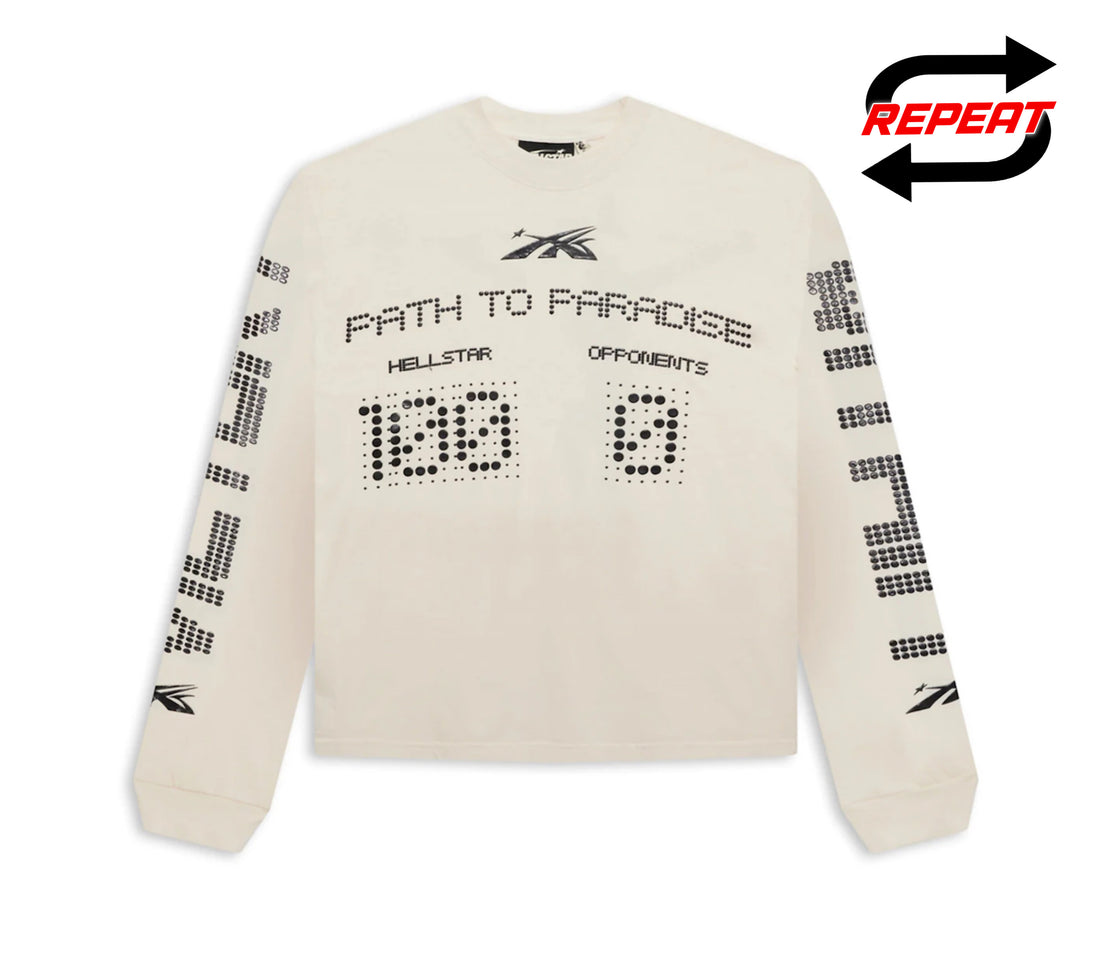 Hellstar 'Scoreboard' Long Sleeve (White)