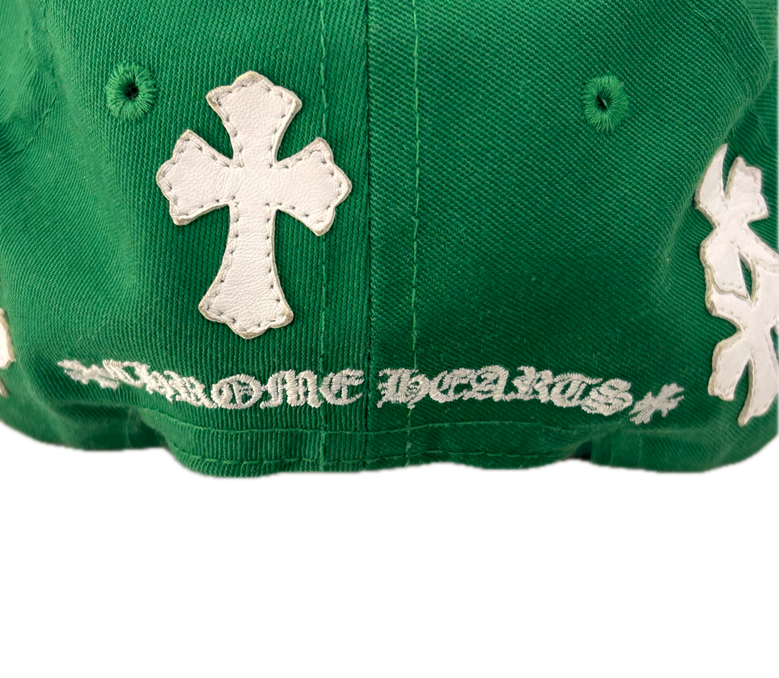 Chrome Hearts 'Cross Patch Baseball' Hat (Green)