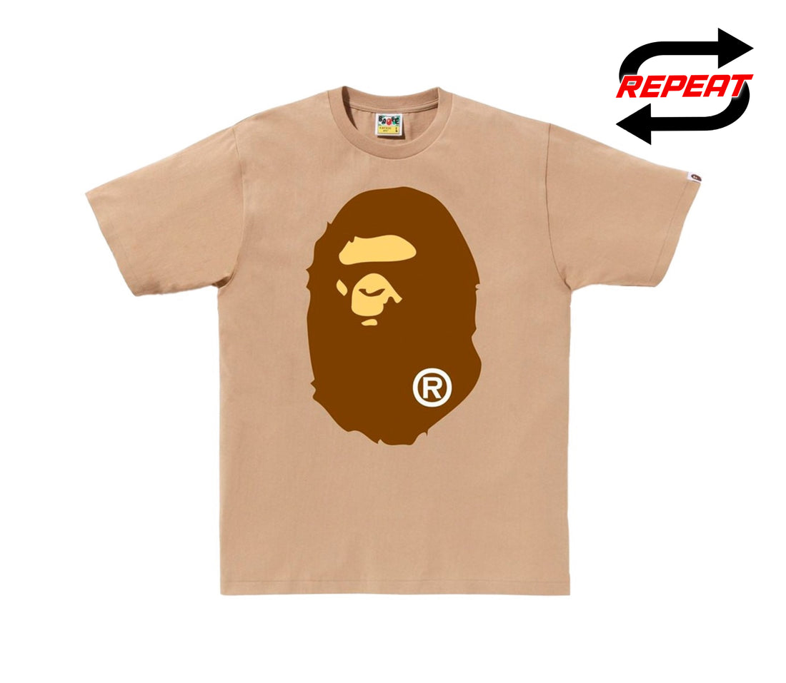 A Bathing Ape 'Ape Head' Tee